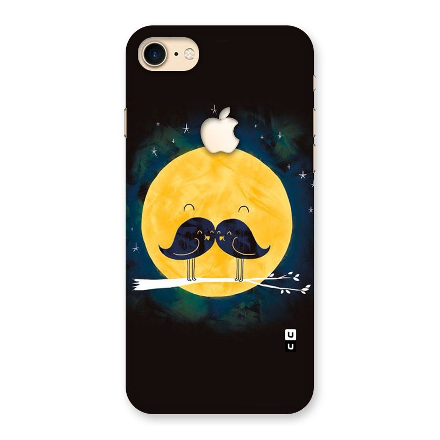 Bird Moustache Back Case for iPhone 7 Apple Cut