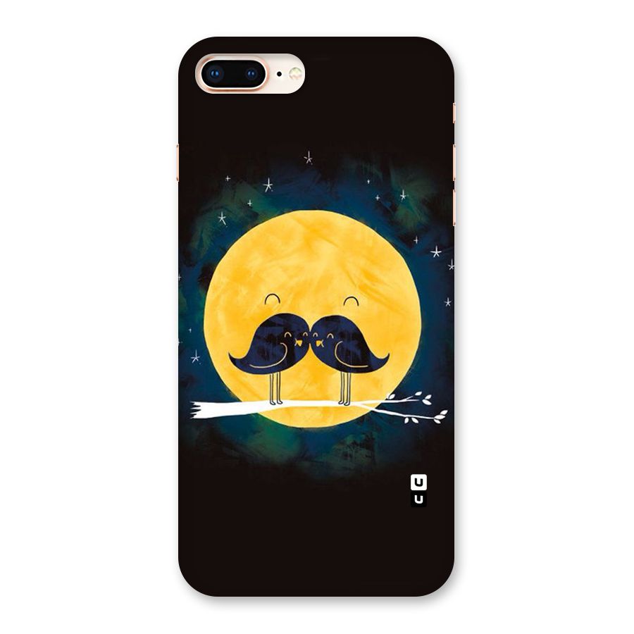 Bird Moustache Back Case for iPhone 8 Plus