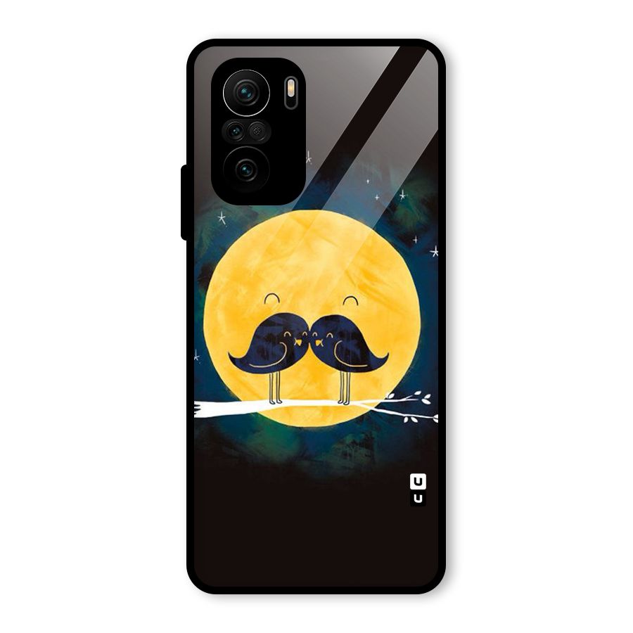 Bird Moustache Glass Back Case for Mi 11x
