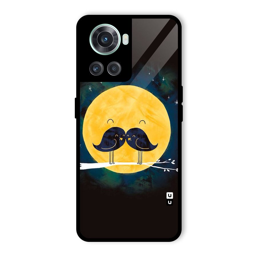 Bird Moustache Glass Back Case for OnePlus 10R