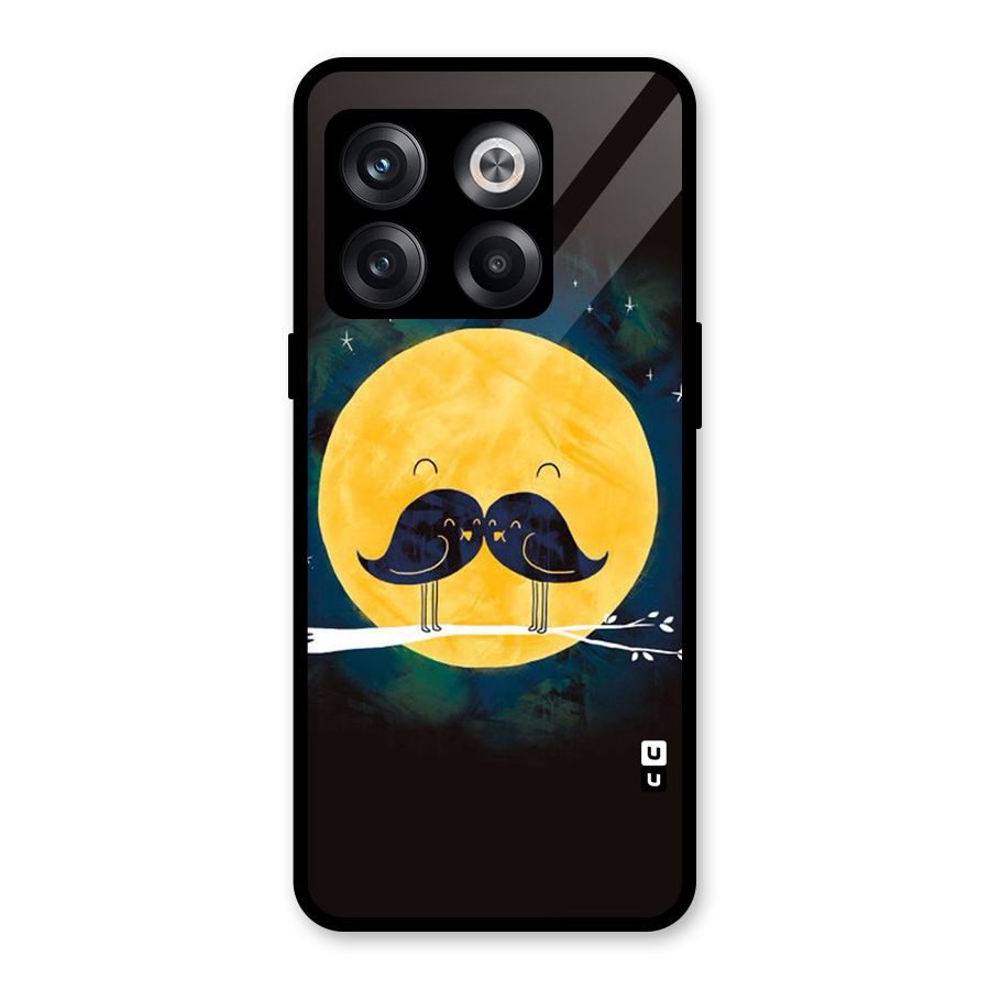 Bird Moustache Glass Back Case for OnePlus 10T