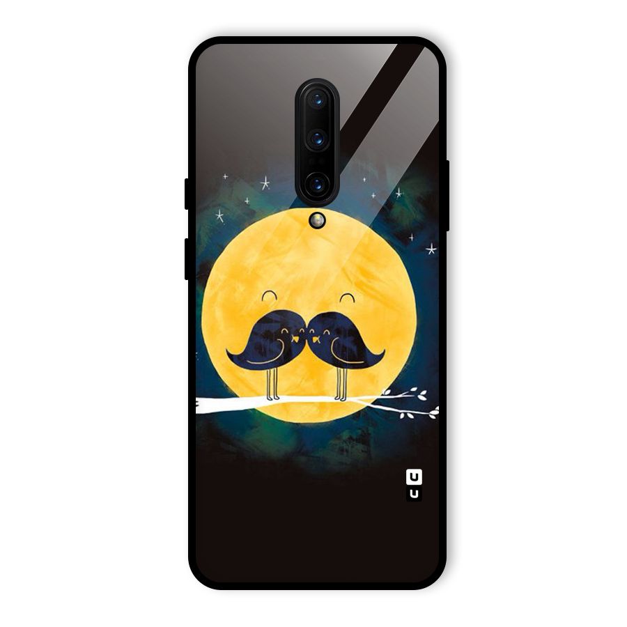 Bird Moustache Glass Back Case for OnePlus 7 Pro