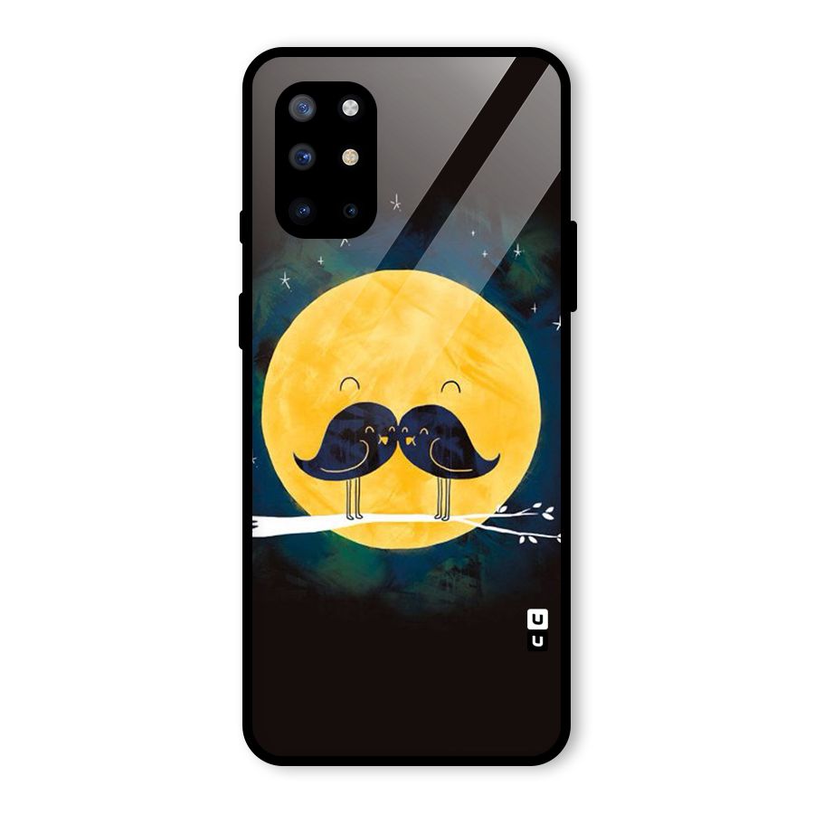 Bird Moustache Glass Back Case for OnePlus 8T