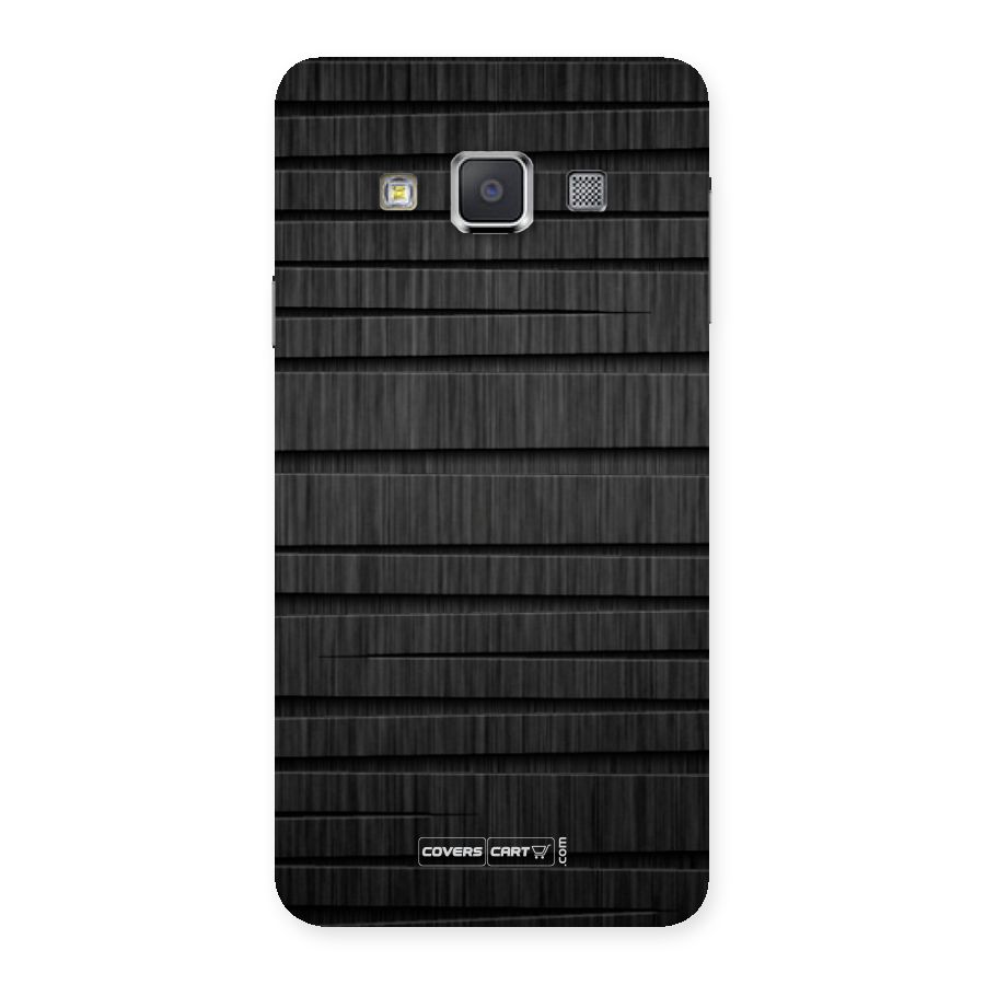 Black Abstract Back Case for Galaxy A3