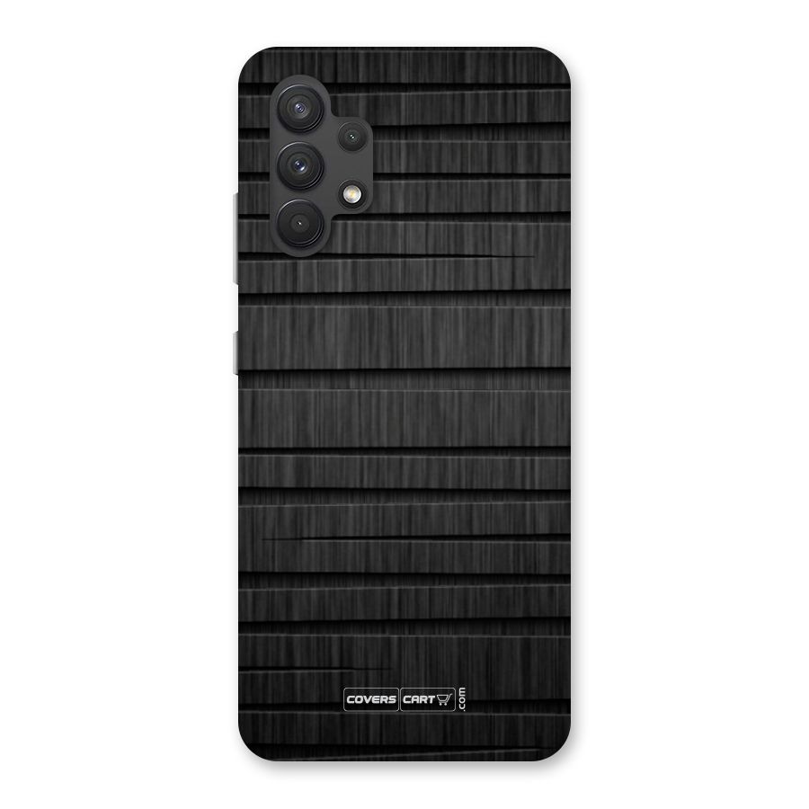 Black Abstract Back Case for Galaxy A32