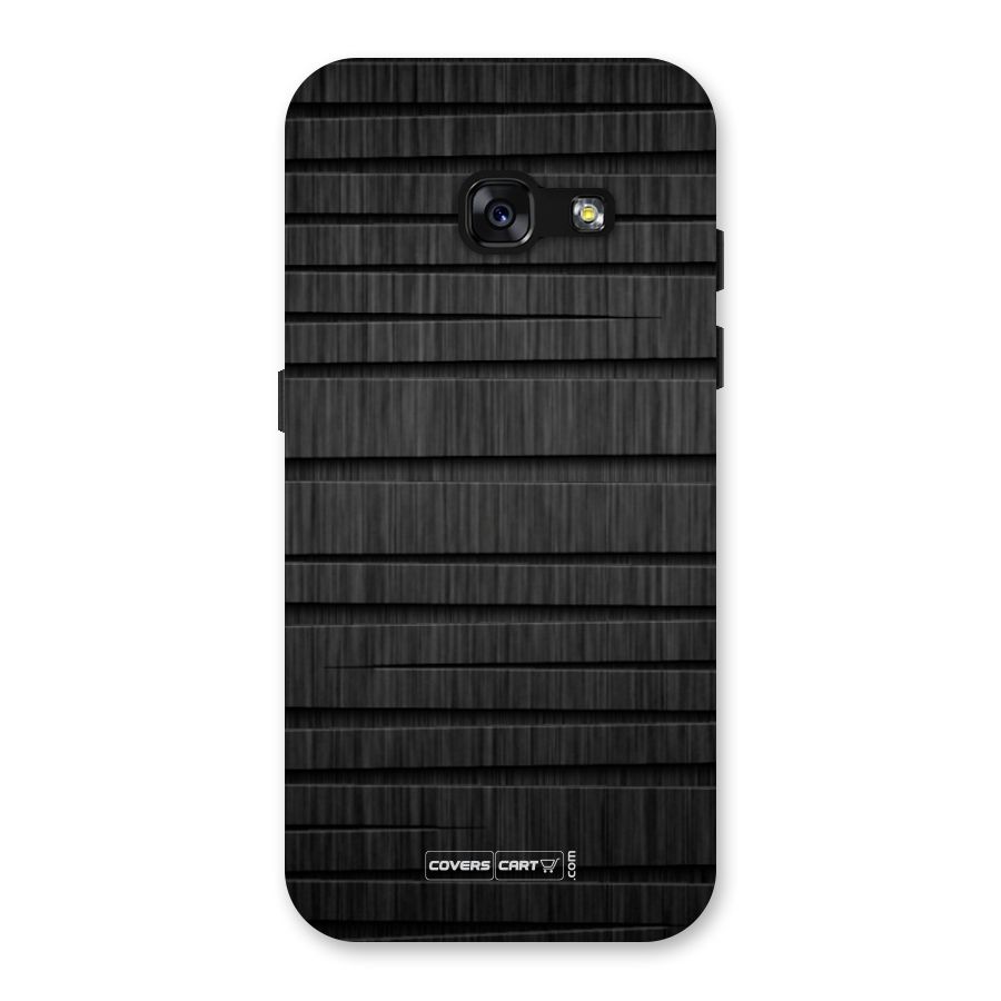 Black Abstract Back Case for Galaxy A3 (2017)