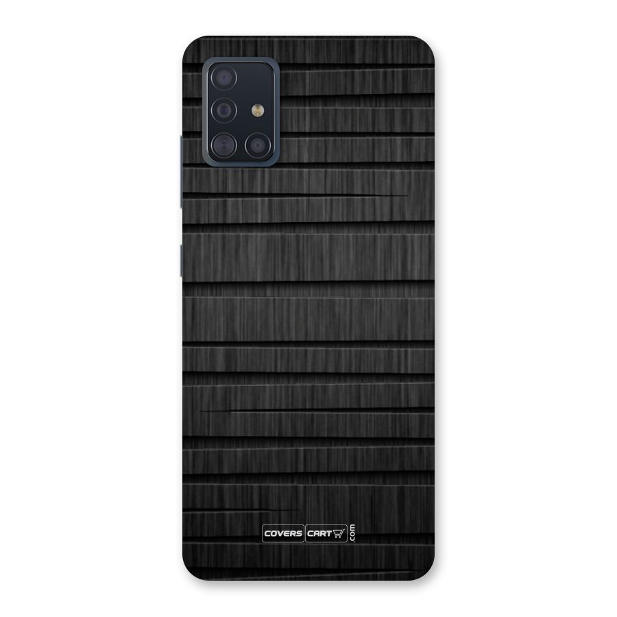 Black Abstract Back Case for Galaxy A51