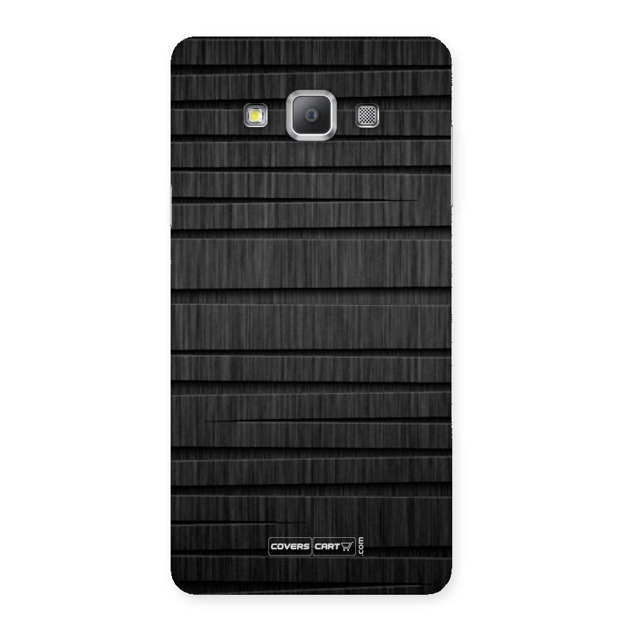 Black Abstract Back Case for Galaxy A7