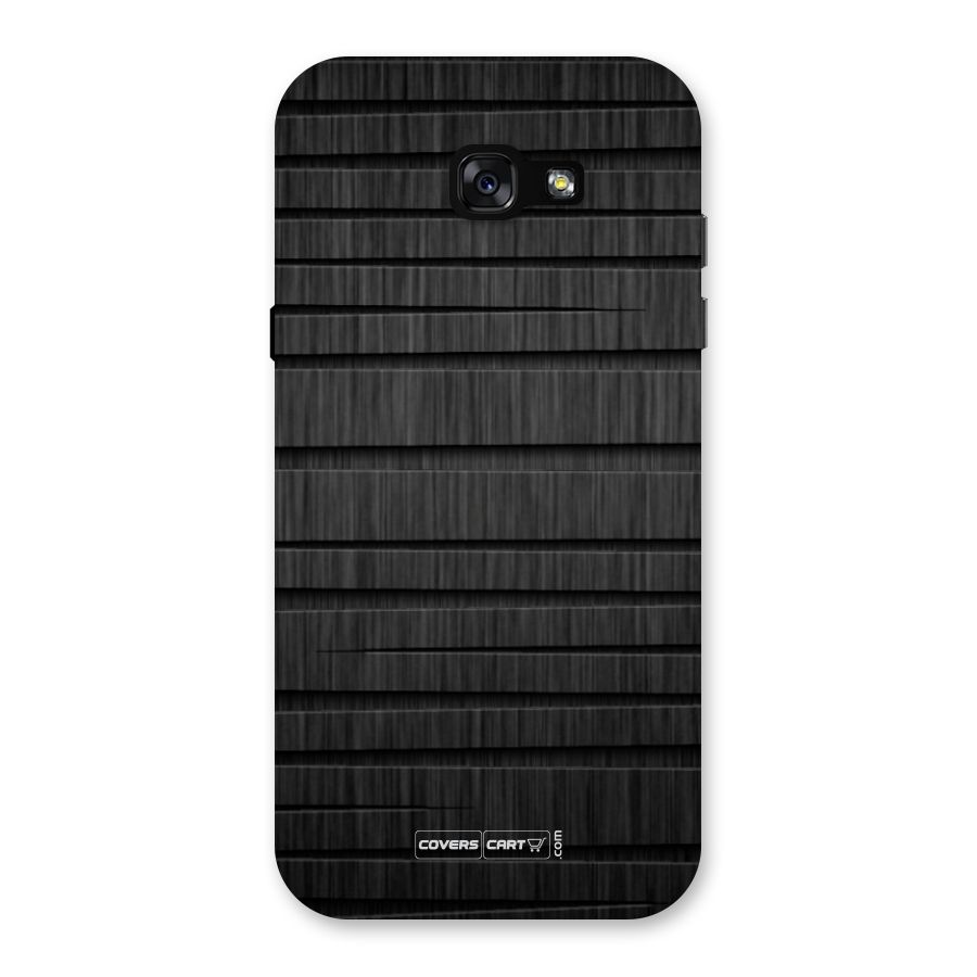 Black Abstract Back Case for Galaxy A7 (2017)