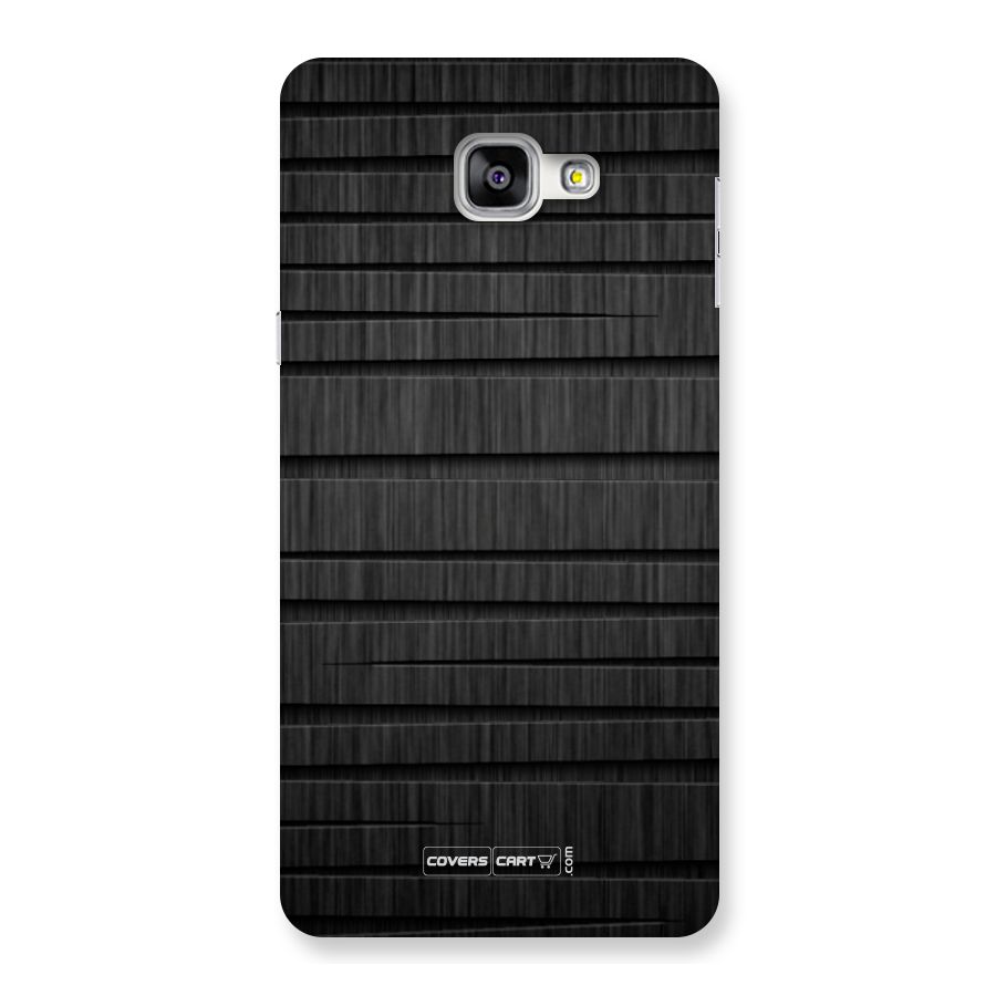 Black Abstract Back Case for Galaxy A9