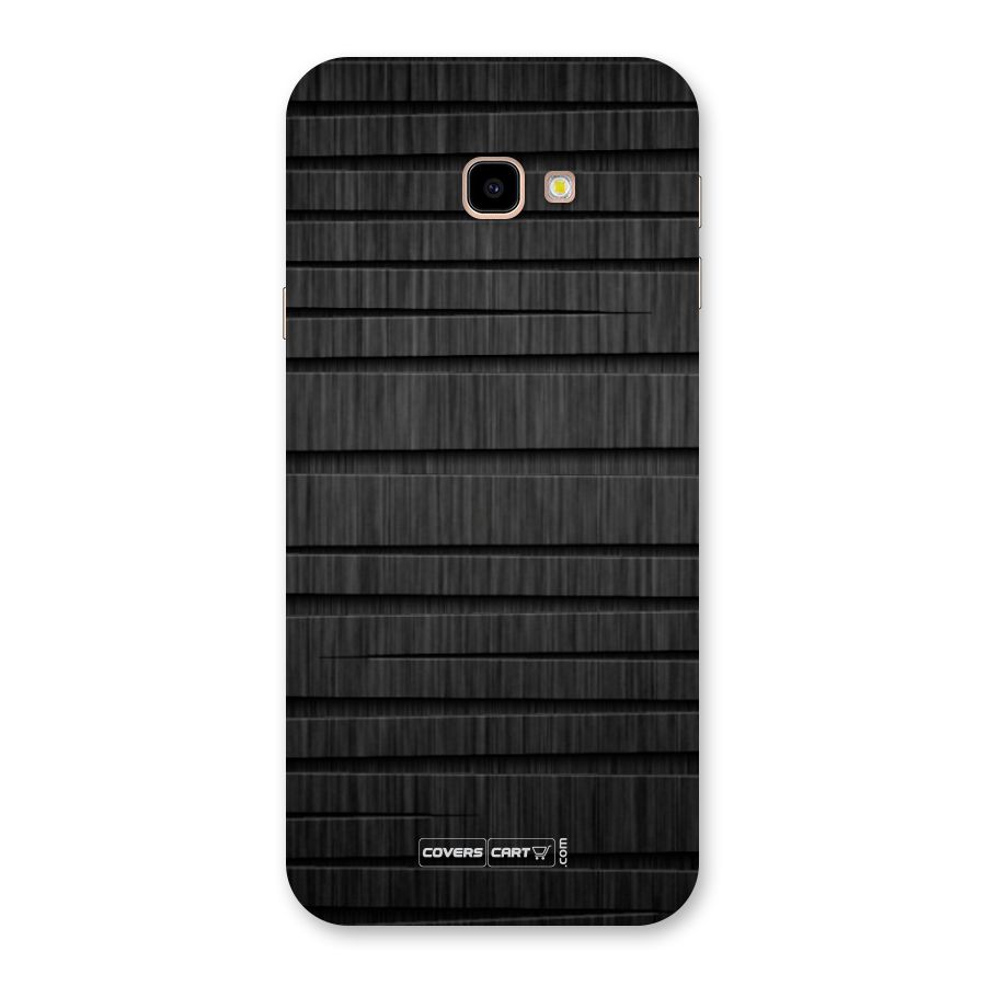 Black Abstract Back Case for Galaxy J4 Plus