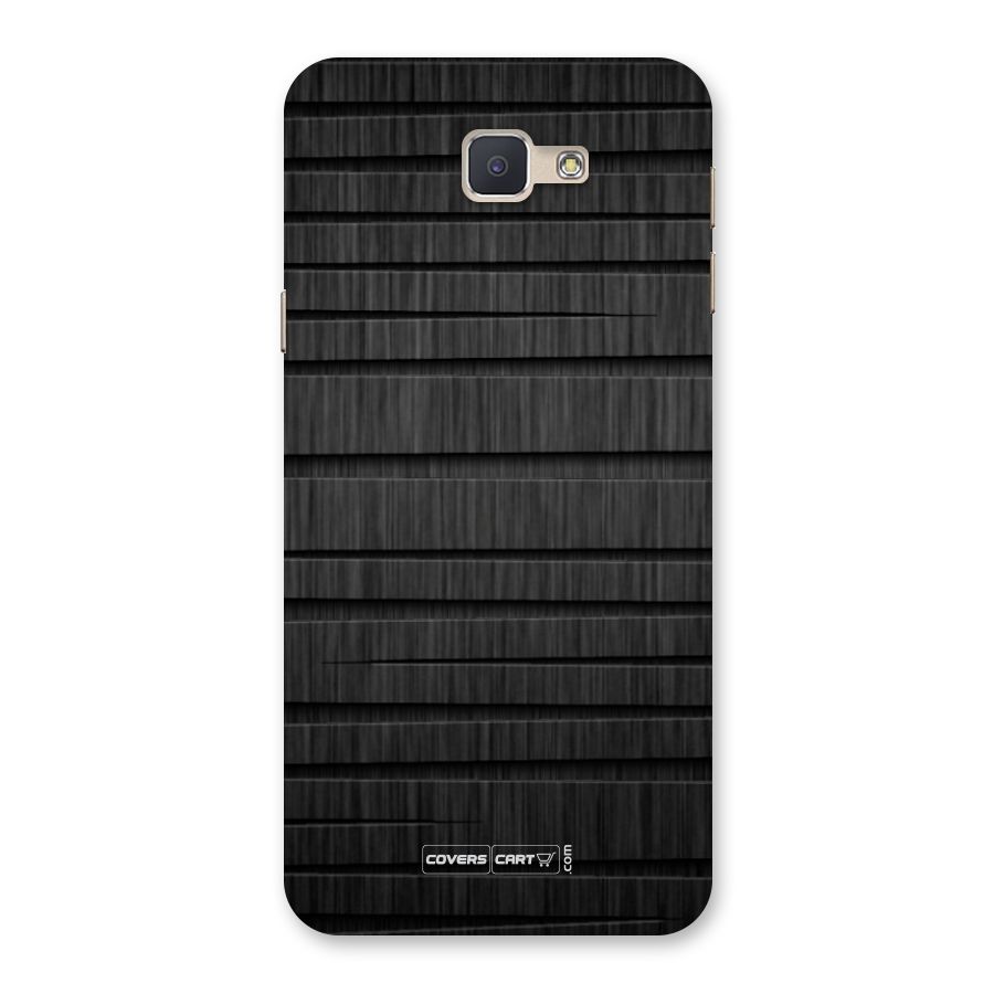 Black Abstract Back Case for Galaxy J5 Prime