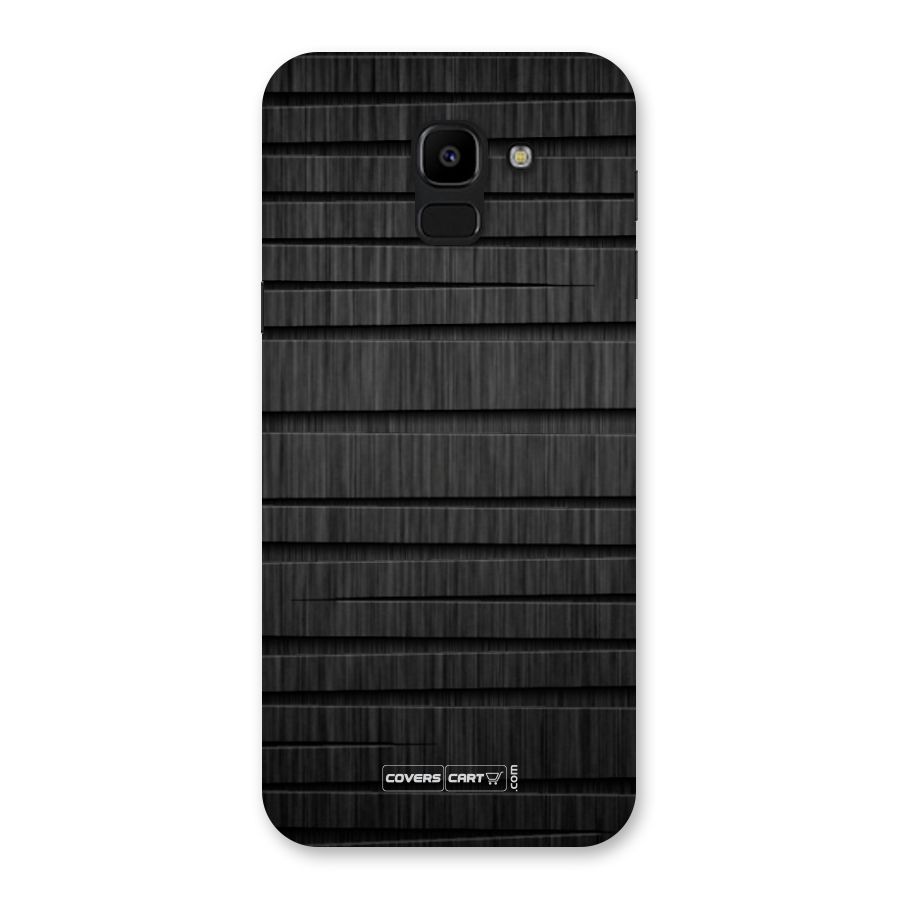 Black Abstract Back Case for Galaxy J6
