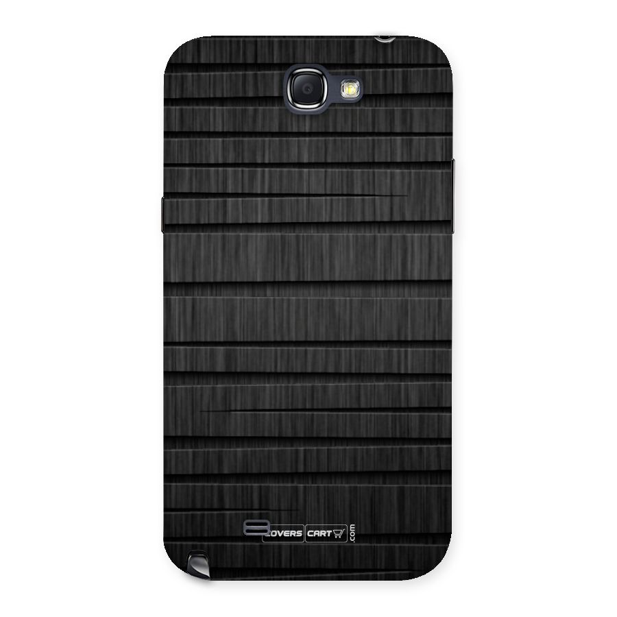Black Abstract Back Case for Galaxy Note 2