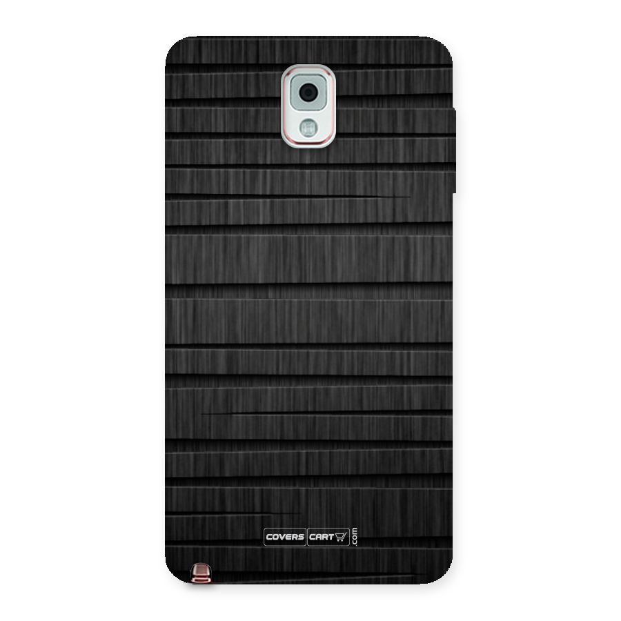 Black Abstract Back Case for Galaxy Note 3