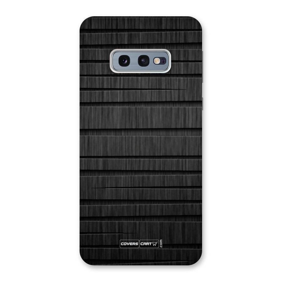 Black Abstract Back Case for Galaxy S10e