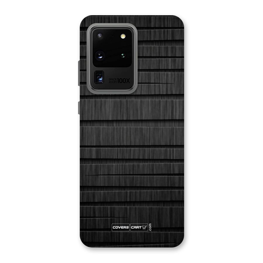 Black Abstract Back Case for Galaxy S20 Ultra