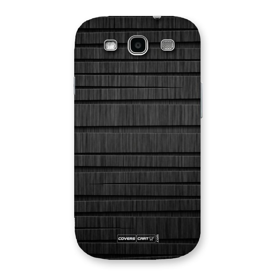 Black Abstract Back Case for Galaxy S3