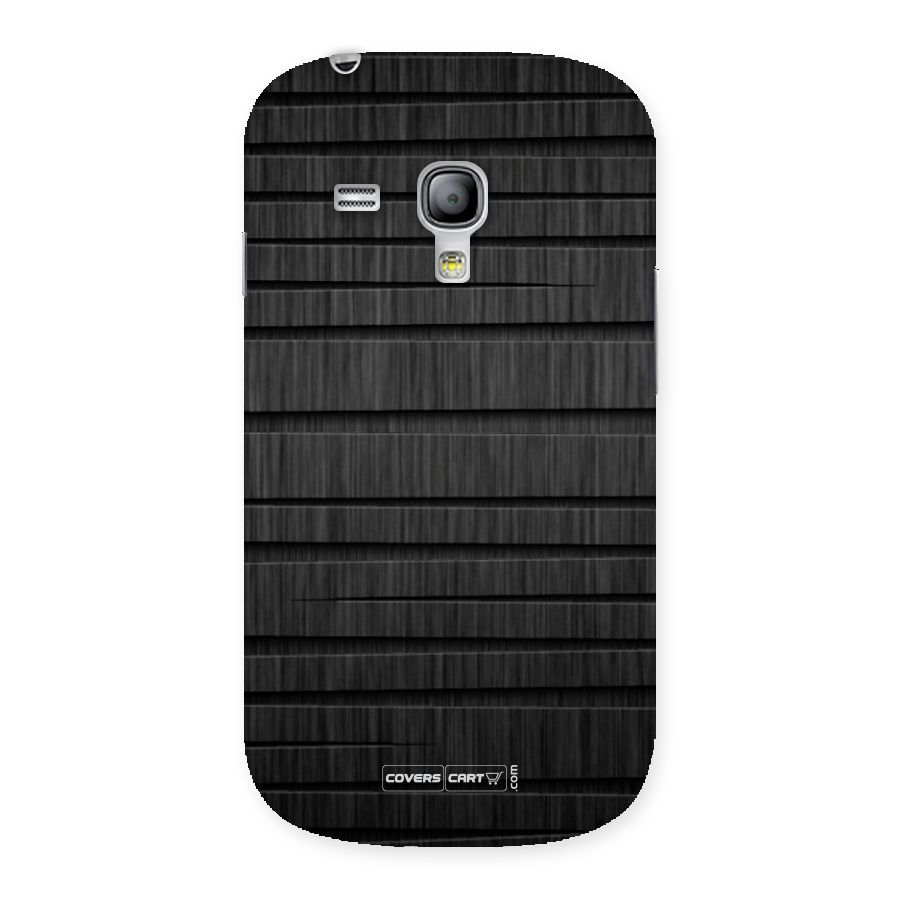 Black Abstract Back Case for Galaxy S3 Mini