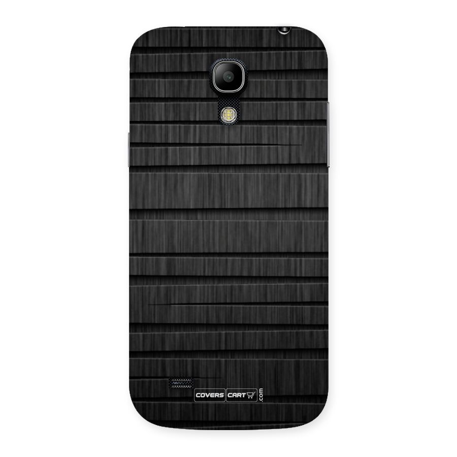 Black Abstract Back Case for Galaxy S4 Mini