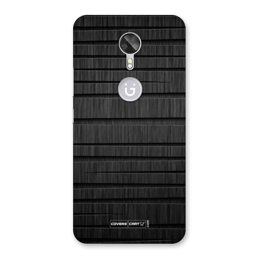 Black Abstract Back Case for Gionee A1