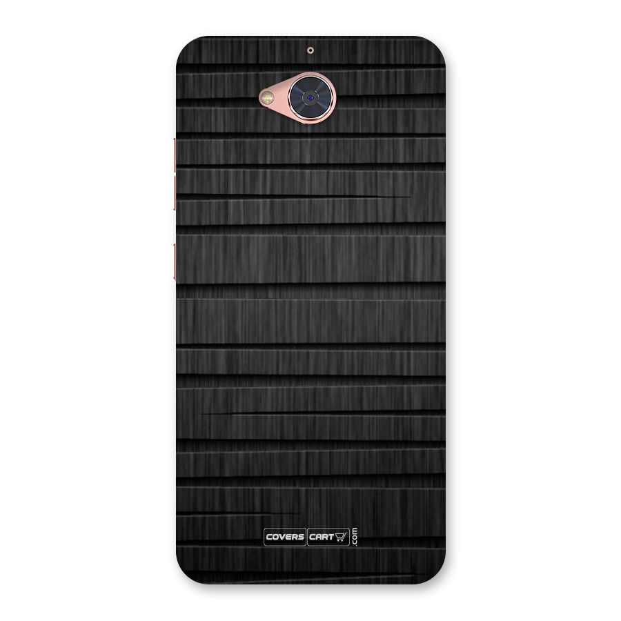 Black Abstract Back Case for Gionee S6 Pro