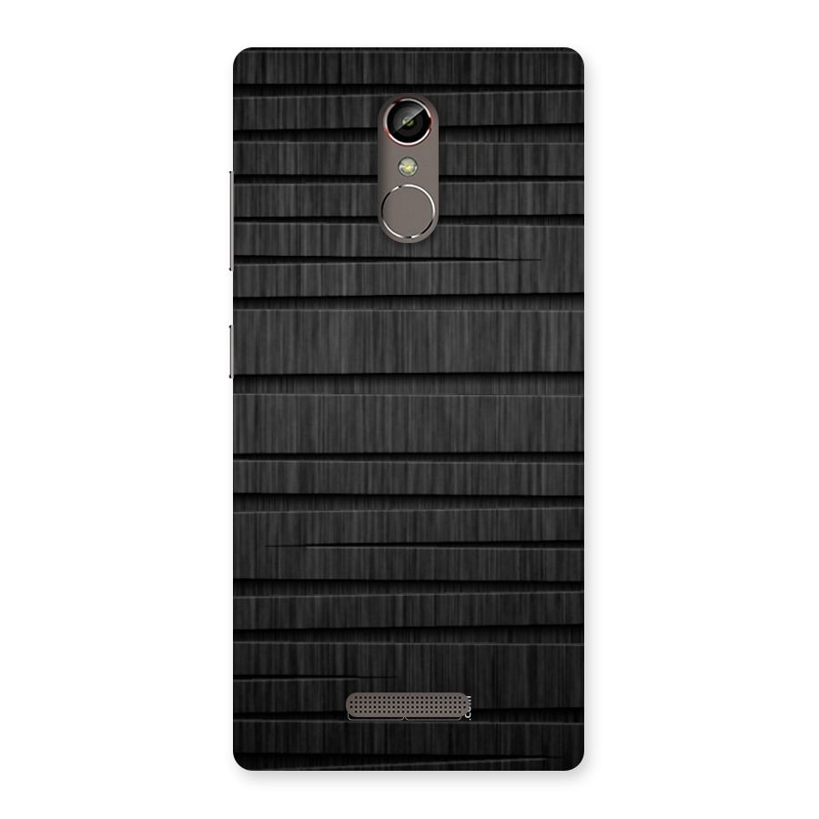 Black Abstract Back Case for Gionee S6s