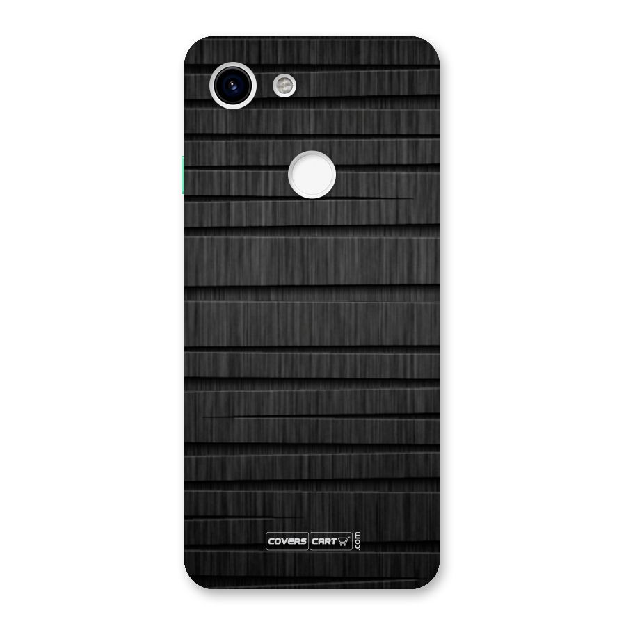 Black Abstract Back Case for Google Pixel 3