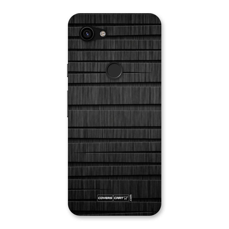 Black Abstract Back Case for Google Pixel 3a