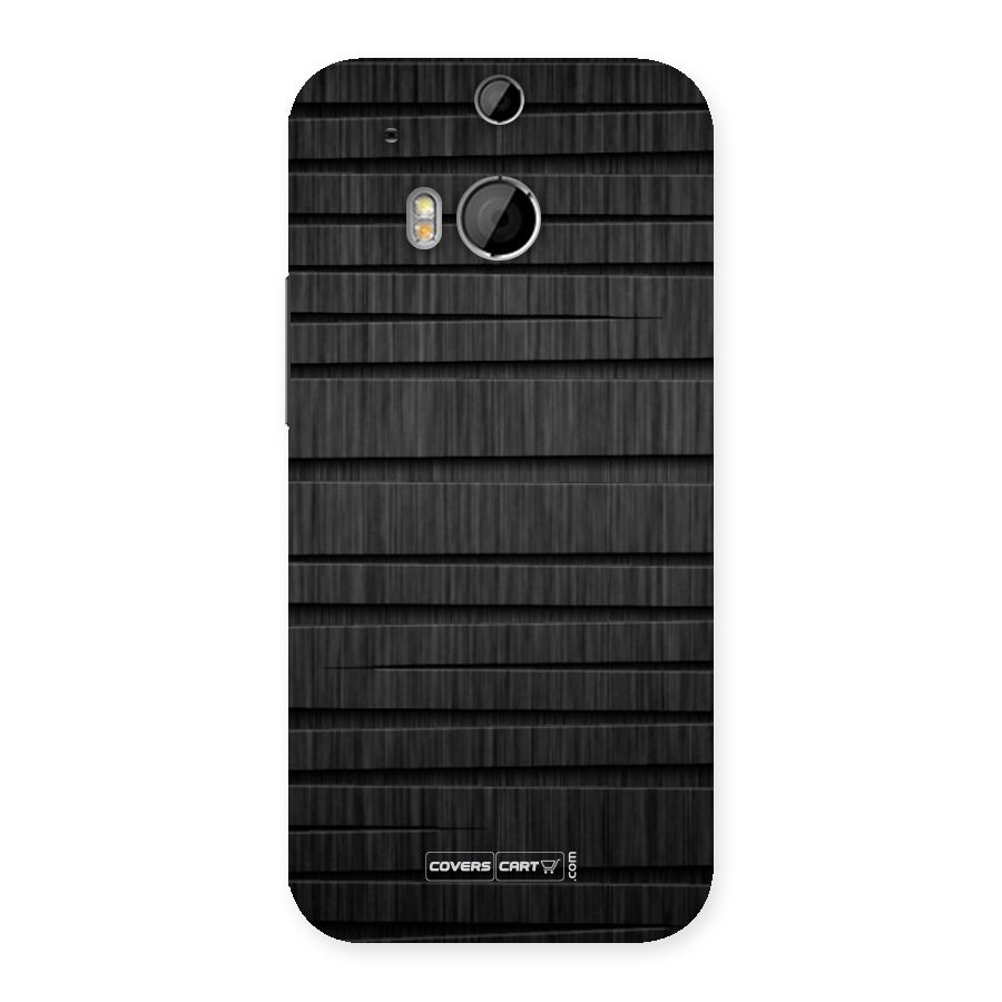 Black Abstract Back Case for HTC One M8
