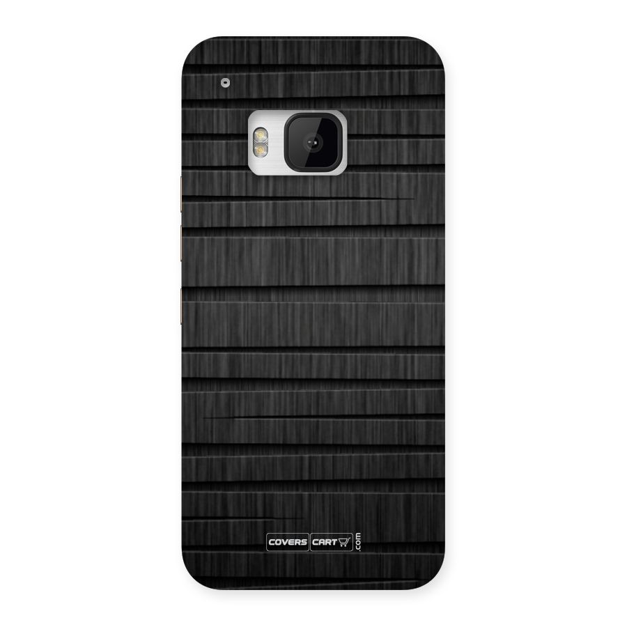 Black Abstract Back Case for HTC One M9