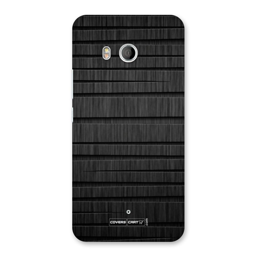 Black Abstract Back Case for HTC U11
