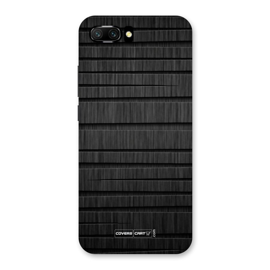 Black Abstract Back Case for Honor 10