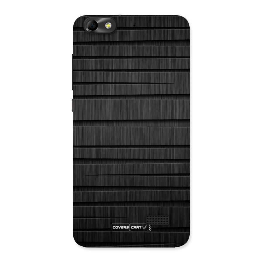 Black Abstract Back Case for Honor 4C