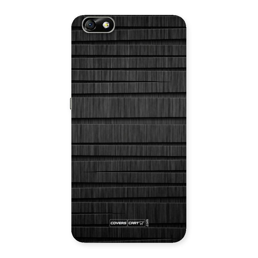 Black Abstract Back Case for Honor 4X