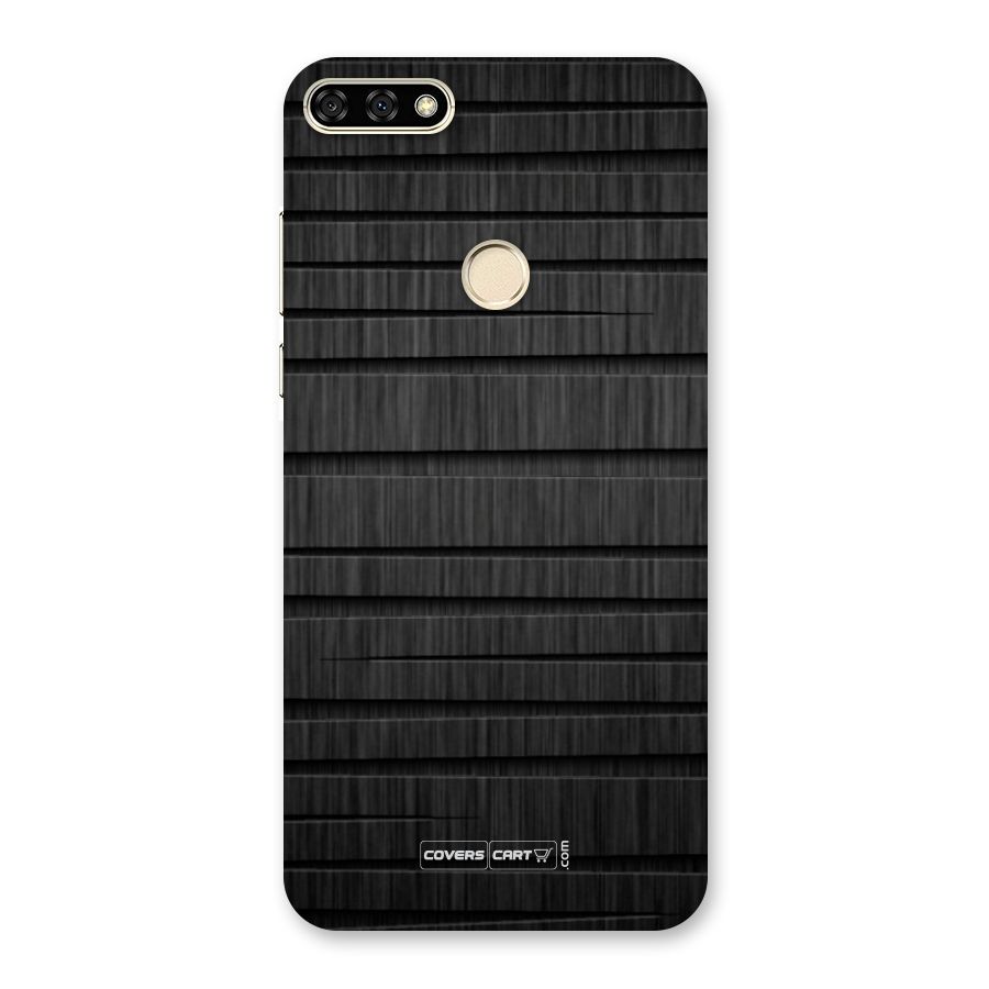 Black Abstract Back Case for Honor 7A
