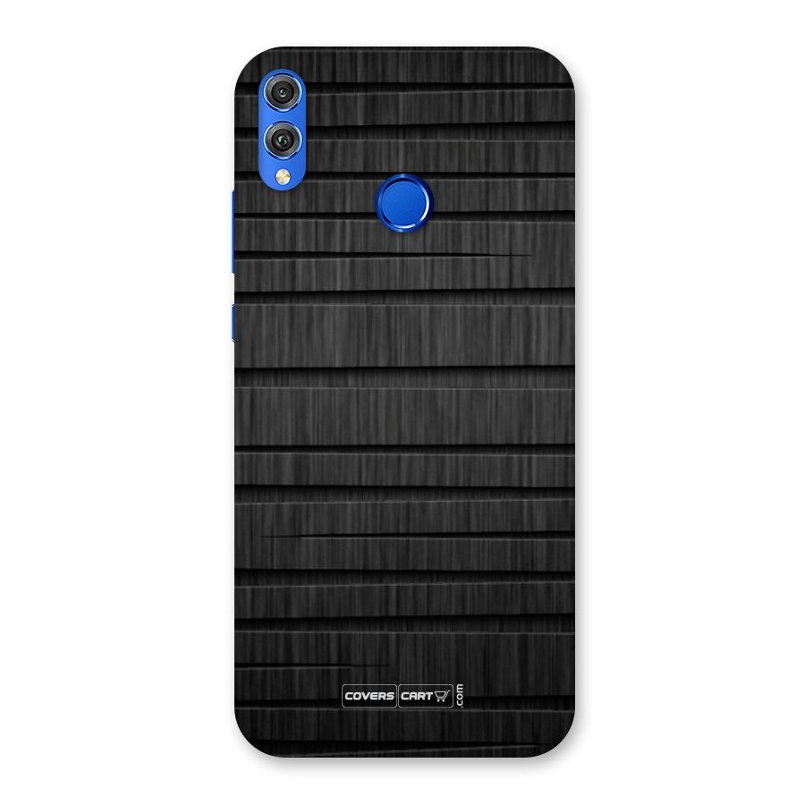 Black Abstract Back Case for Honor 8X