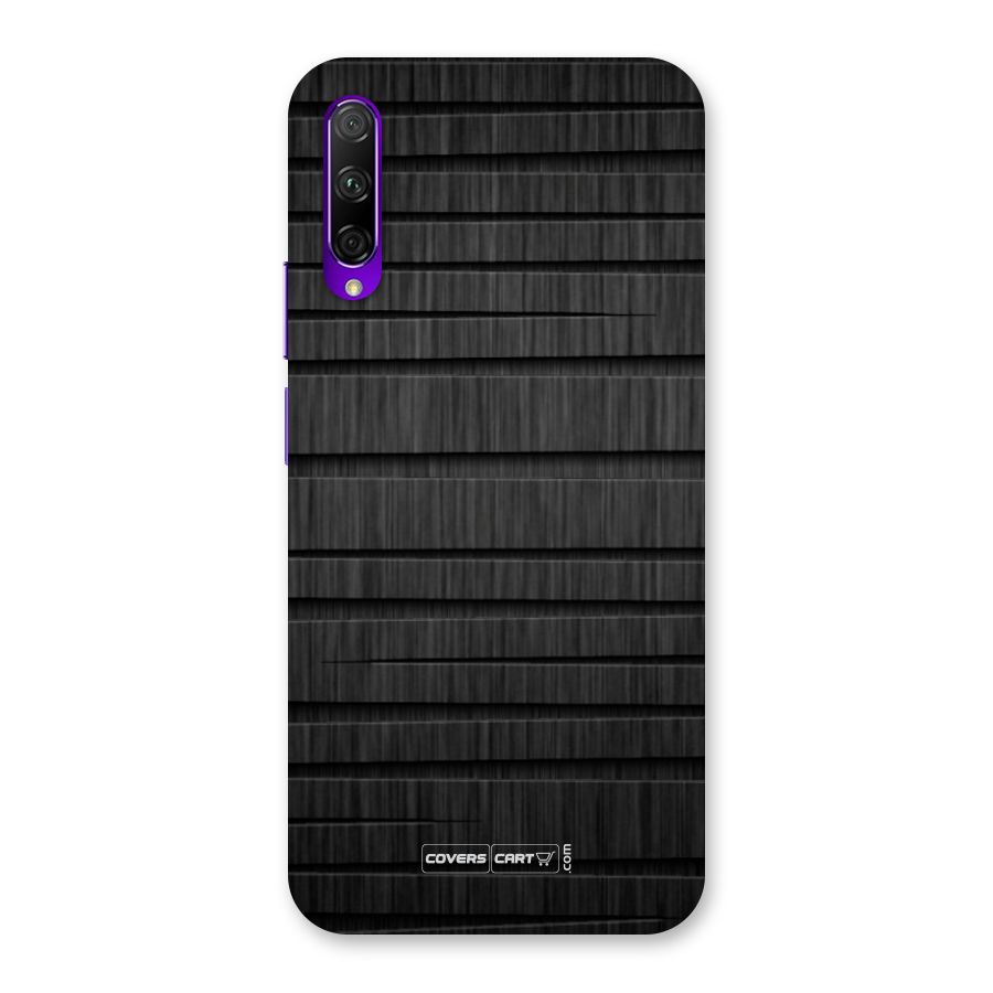 Black Abstract Back Case for Honor 9X Pro