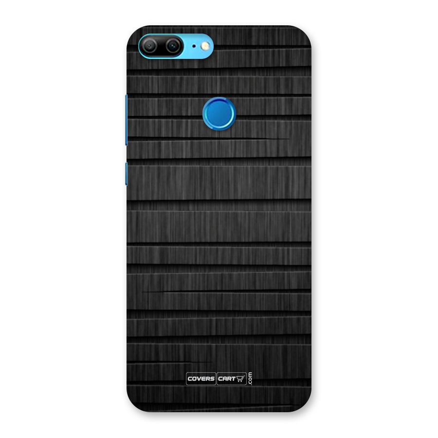 Black Abstract Back Case for Honor 9 Lite