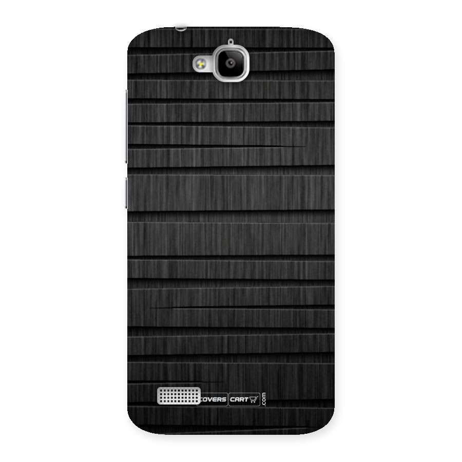 Black Abstract Back Case for Honor Holly