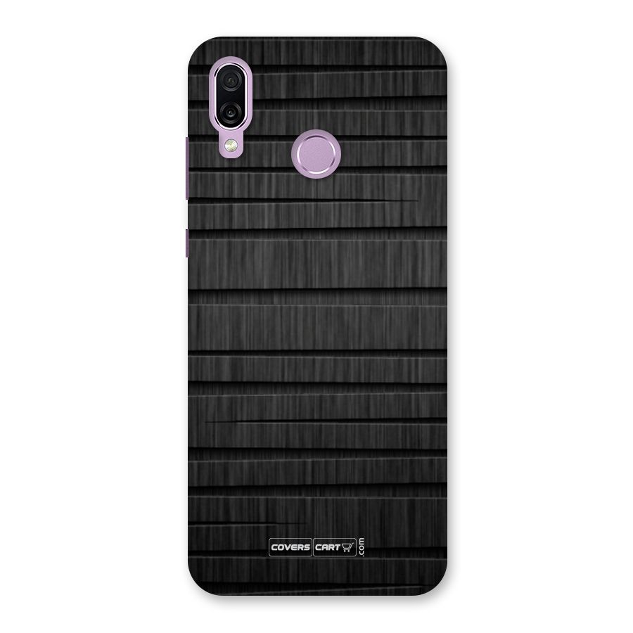 Black Abstract Back Case for Honor Play