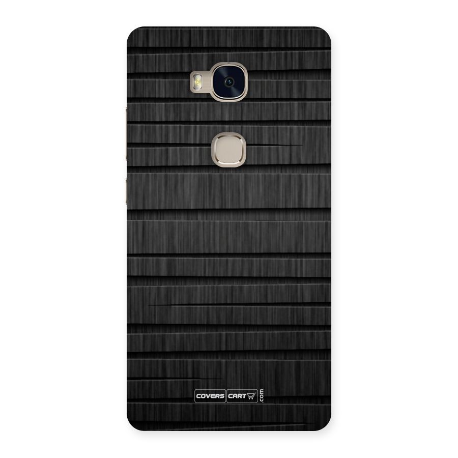Black Abstract Back Case for Huawei Honor 5X