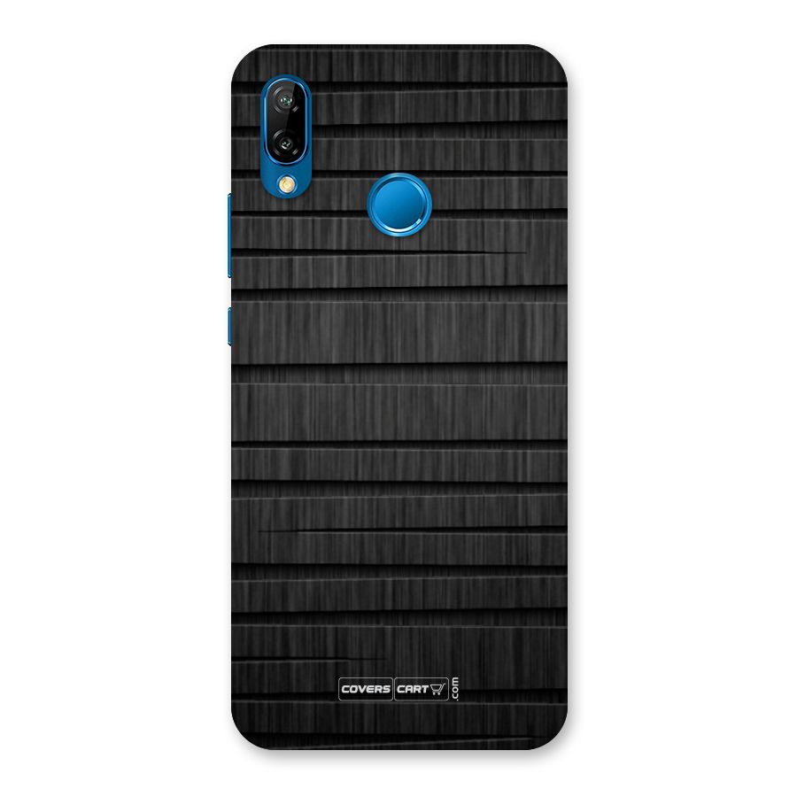 Black Abstract Back Case for Huawei P20 Lite