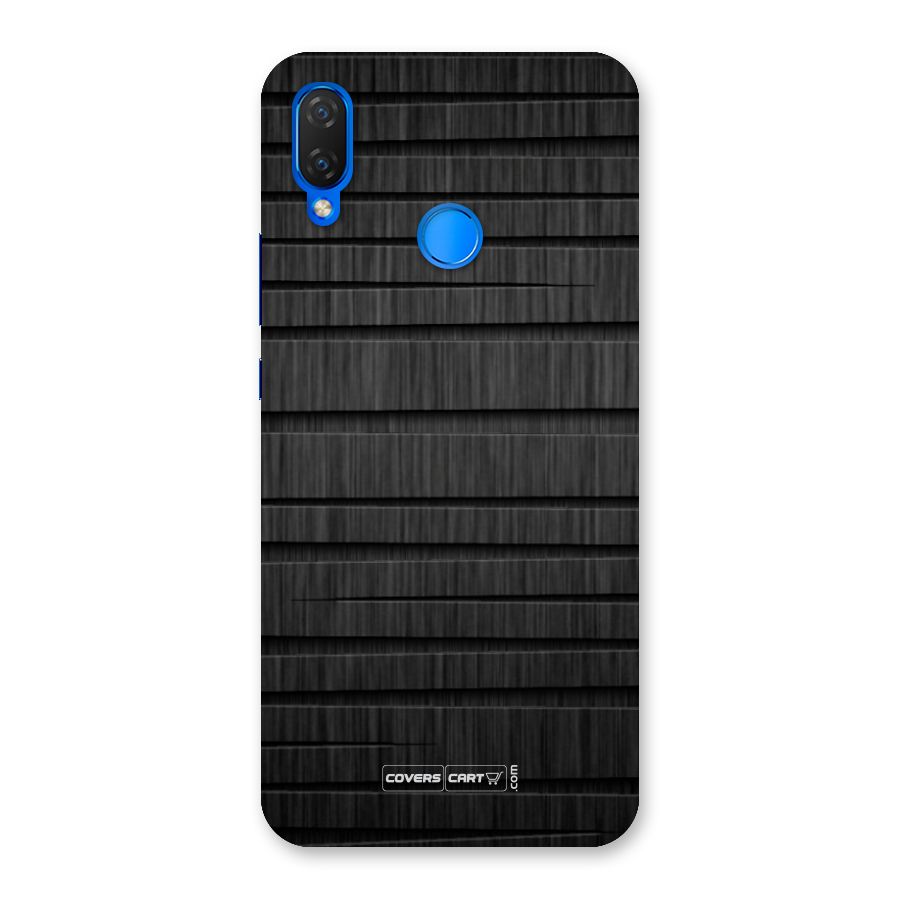 Black Abstract Back Case for Huawei P Smart+
