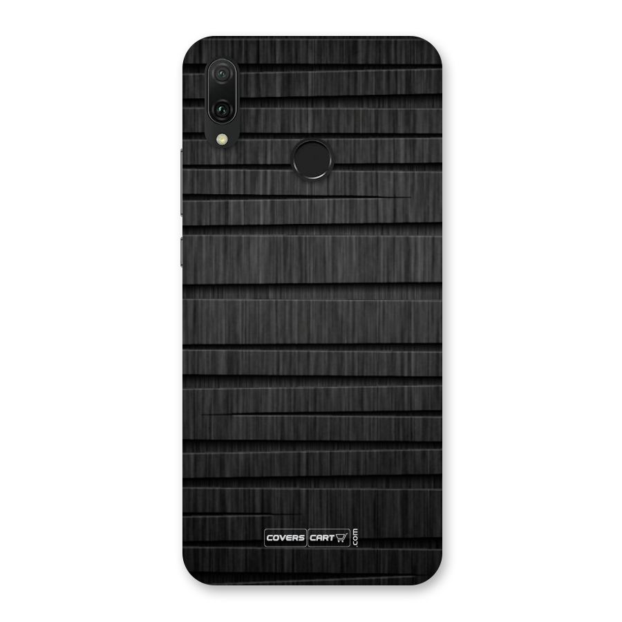 Black Abstract Back Case for Huawei Y9 (2019)