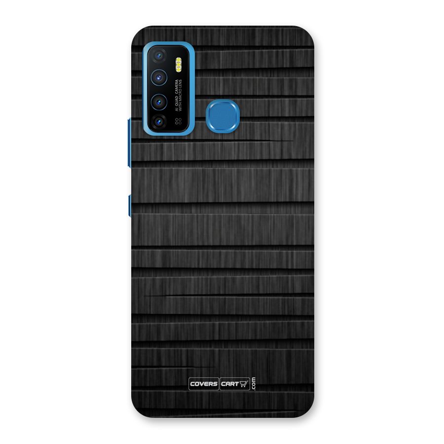 Black Abstract Back Case for Infinix Hot 9