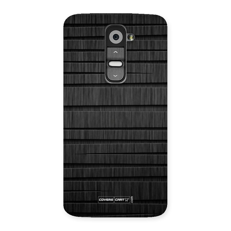 Black Abstract Back Case for LG G2