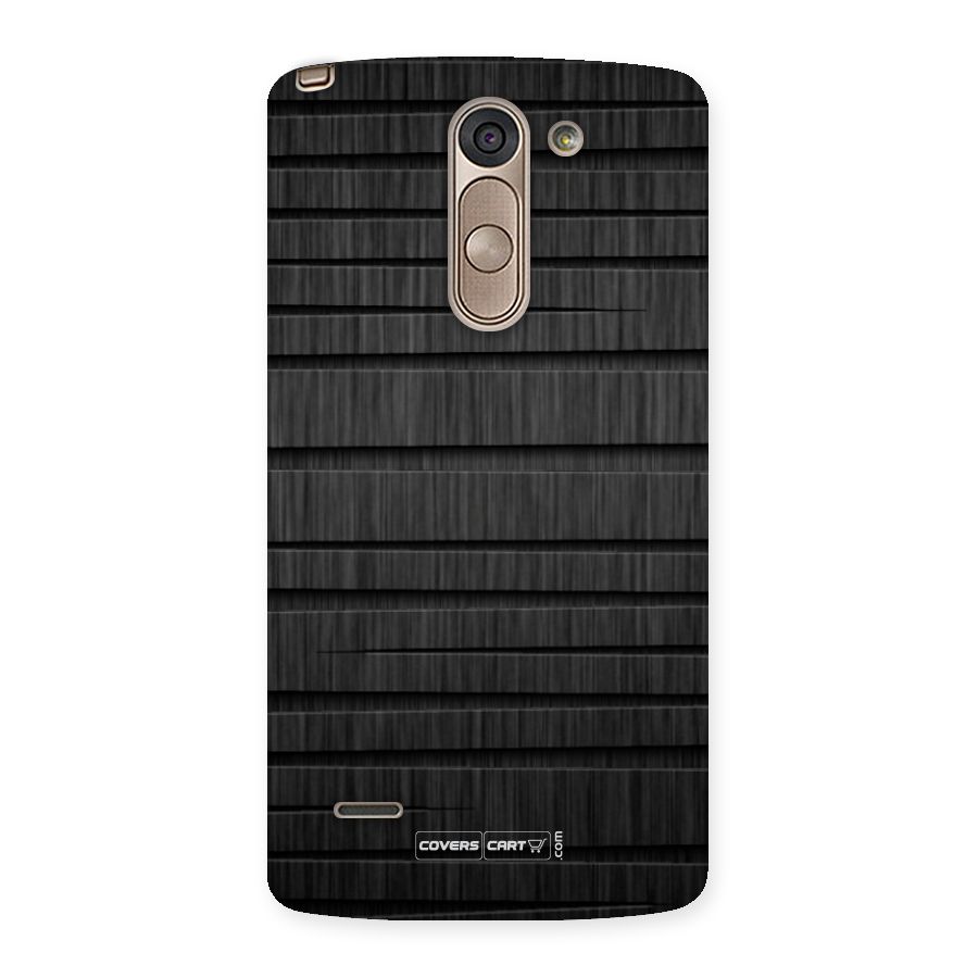 Black Abstract Back Case for LG G3 Stylus
