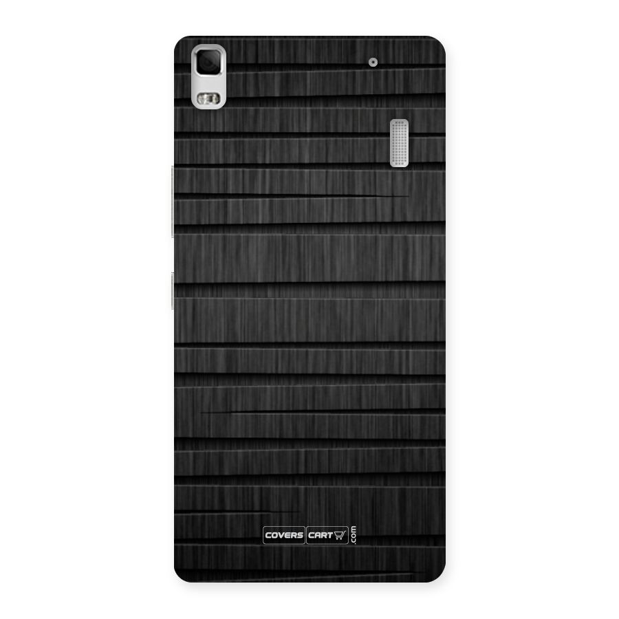 Black Abstract Back Case for Lenovo A7000