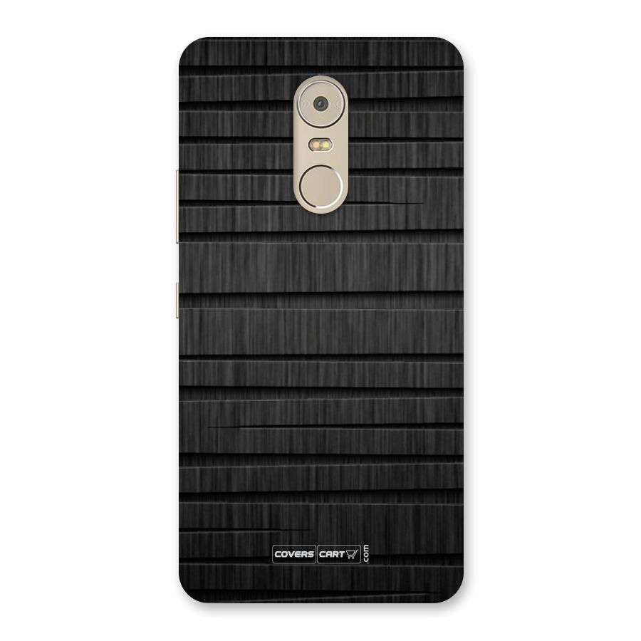 Black Abstract Back Case for Lenovo K6 Note